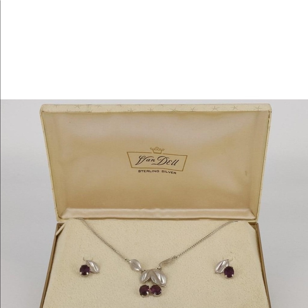 ππSterling silver set by VanDell - Picture 2 of 11
